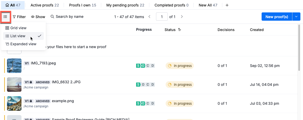 proof-list-dashboard-change-view.png