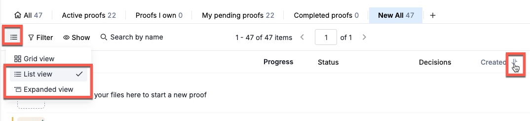proof-list-dashboard-view-sort.png